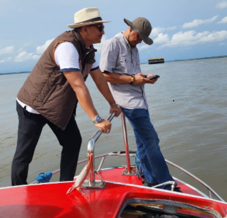 Survey Batimetri Kolam Jetty